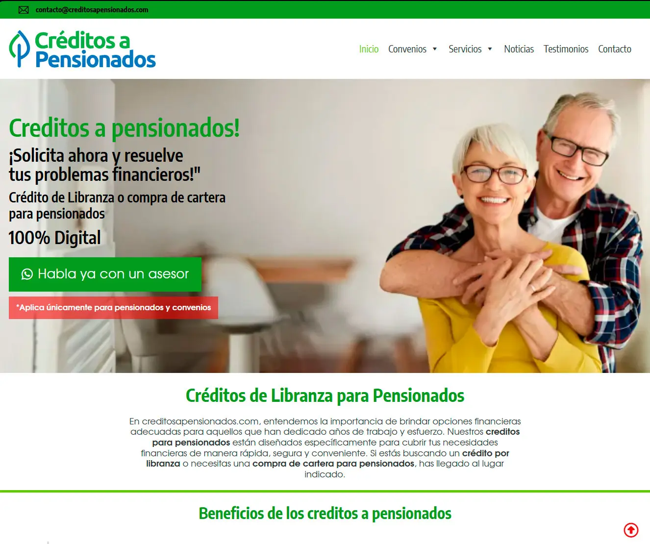 Creditos a pensionados